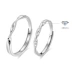 莫比乌斯情侣对戒Möbius Couple Rings - Image 2