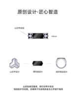 山文甲轻奢戒指Mountain Pattern Armor Ring - Image 3