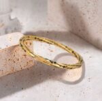 无垠星空足金手镯Infinite Starry Sky Solid Gold Bangle